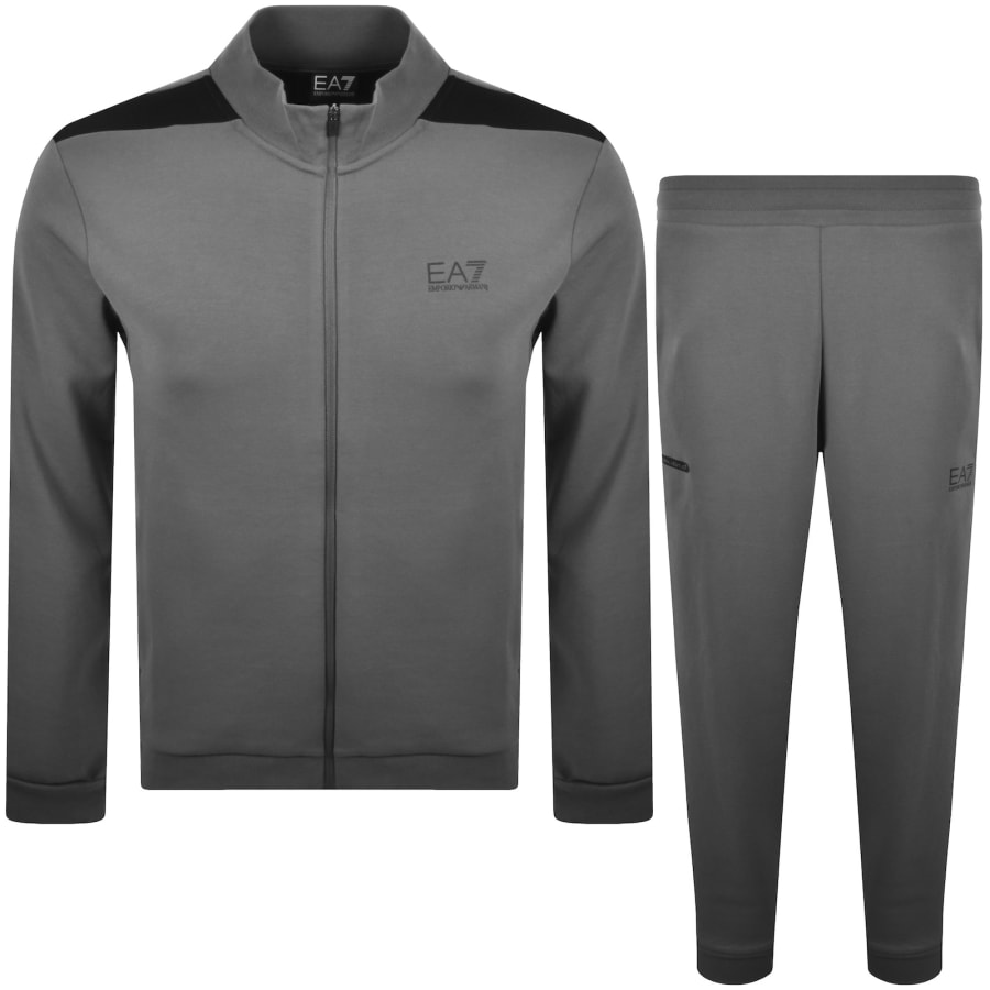 EA7 Emporio Armani ジャージ上下セット グレー EA7 Emporio Armani Ventus7 Tracksuit Grey | Mainline Menswear us